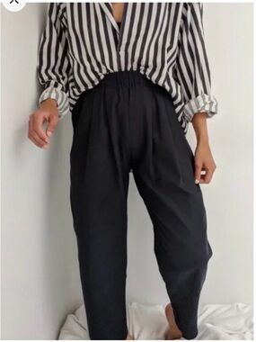 Na Nin Lena Raw Silk pants in XS